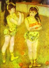 Haga click para ver la imagen ampliada two little circus girls.jpg